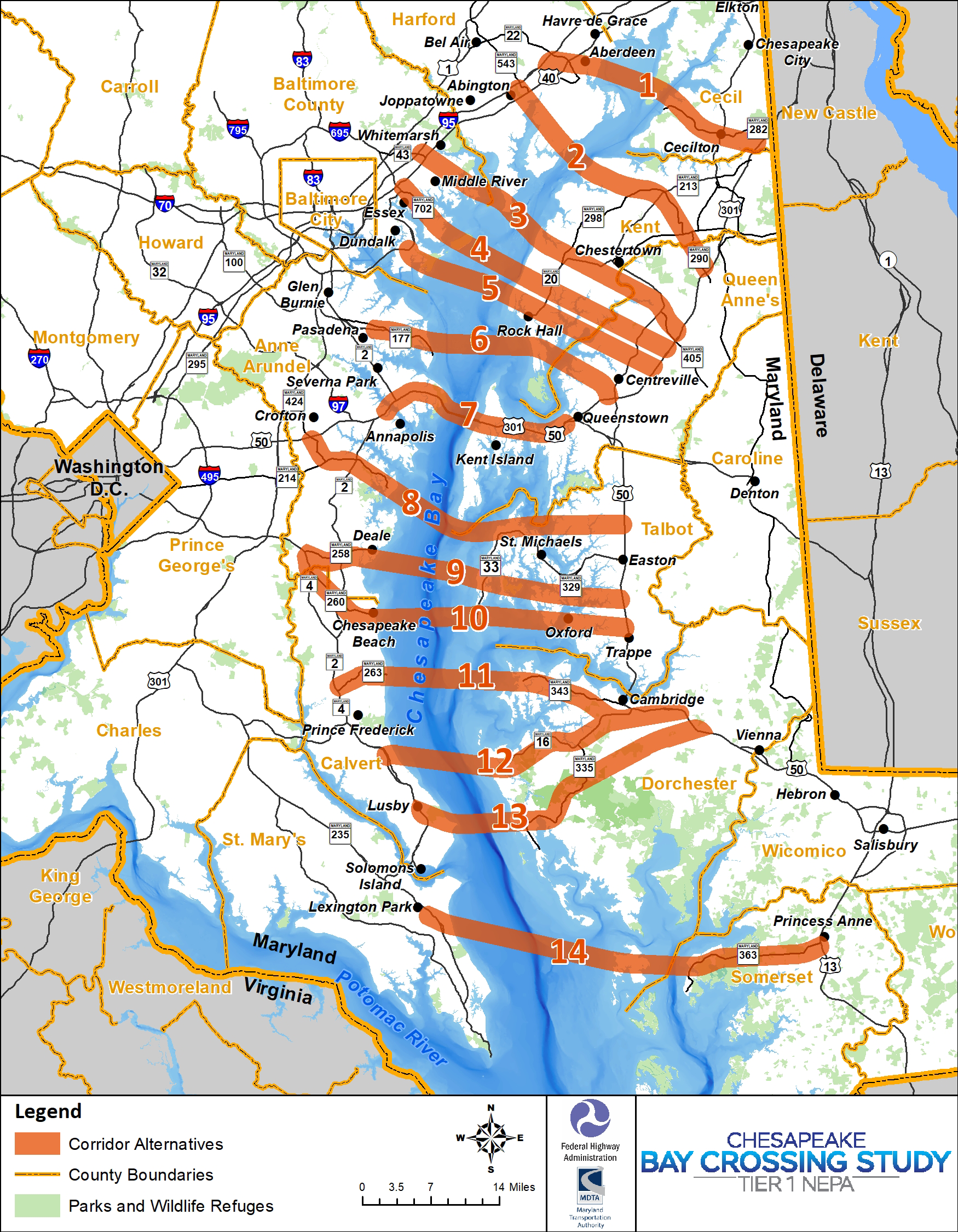 Bay_Crossing_Study_Alternatives_Map BCS Corridor Alternatives Map